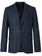 Paul Smith - Slim-Fit Checked Wool Blazer - Blue