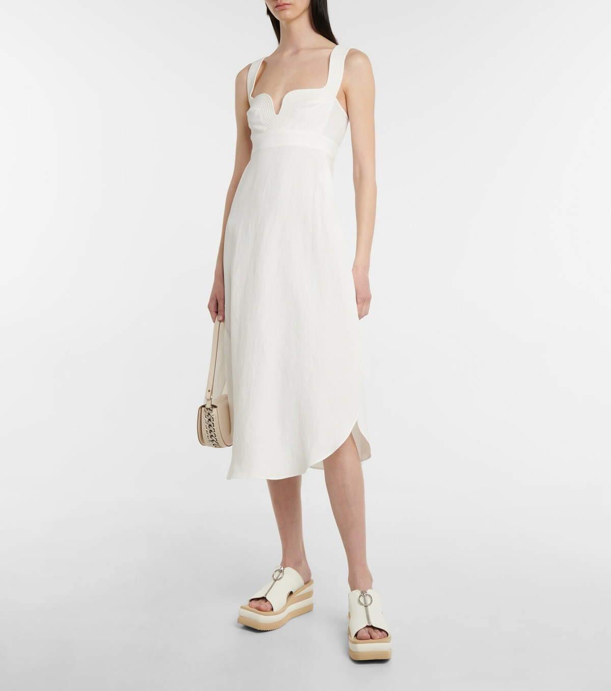 Navy Massage Sandals-Stella