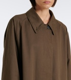 The Row Iza cotton gabardine coat