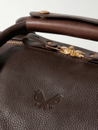 Bennett Winch - Logo-Debossed Full-Grain Leather Weekend Bag