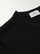 John Smedley - Niko Slim-Fit Recycled Cashmere and Merino Wool-Blend Sweater - Black