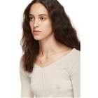 Lemaire Off-White Second Skin V-Neck Sweater