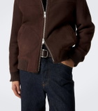 Arma Arek suede blouson jacket