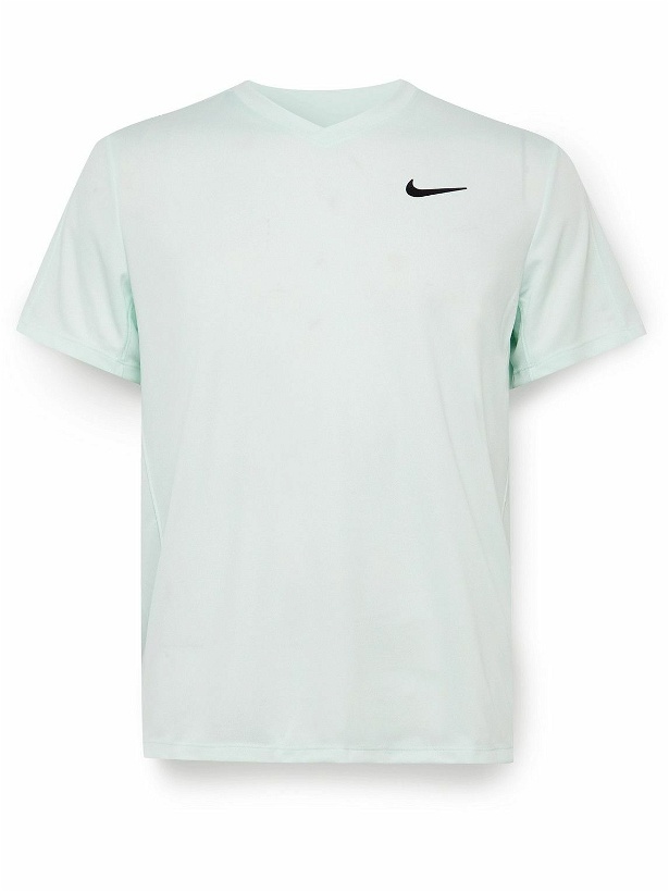 Photo: Nike Tennis - Victory Dri-FIT Mesh Tennis T-Shirt - Green