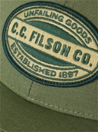 Filson - Logger Logo-Appliquéd Cotton-Ripstop Baseball Cap