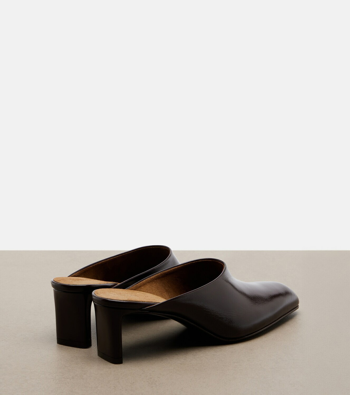 Khaite Colt leather mules