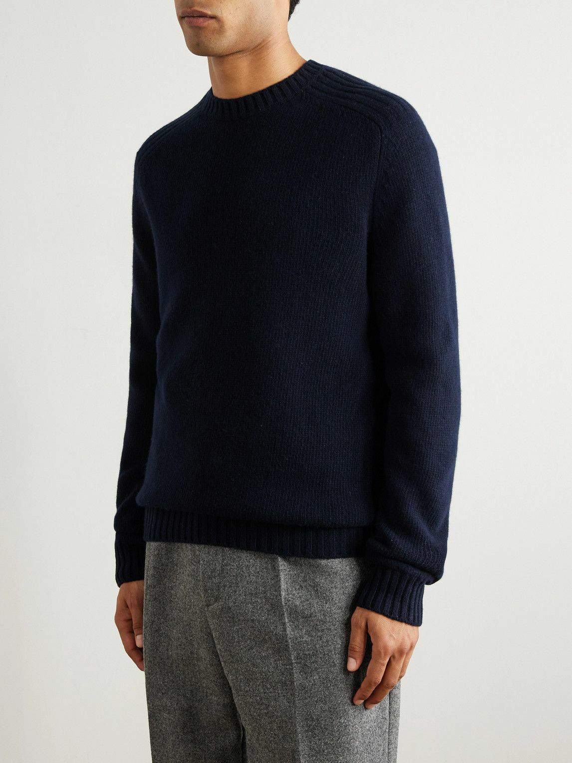 Herno - Wool Sweater - Blue