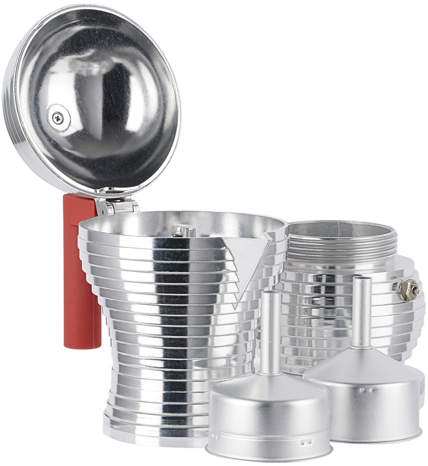 Alessi Red Pulcina Espresso Coffee Maker