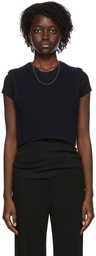 Filippa K Navy Nancy Vest