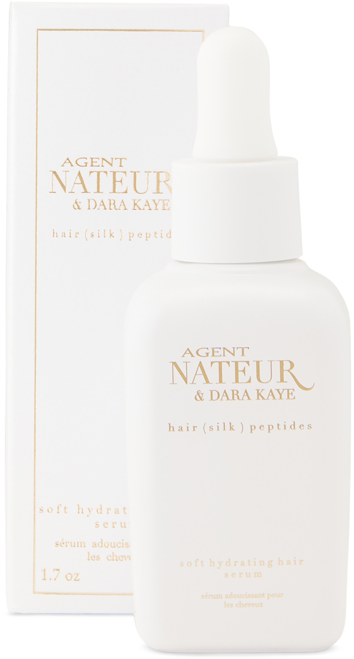 AGENT NATEUR Hair(Silk) Peptides Soft Hydrating Hair Serum, 1.7 oz
