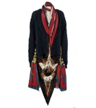 Junya Watanabe Layered asymmetric midi dress