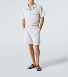 Missoni Zigzag cotton-blend terry shorts