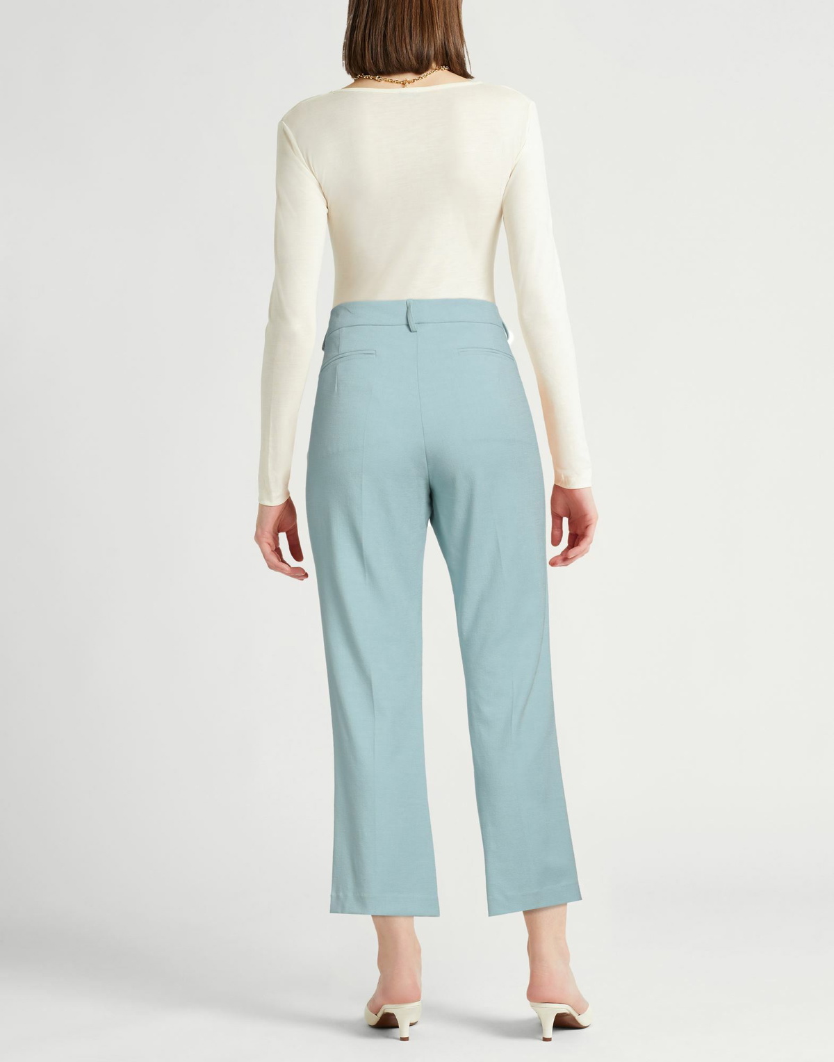 Jucca Womens Pants Sky in Blue