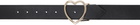 Ernest W. Baker Black Heart Belt
