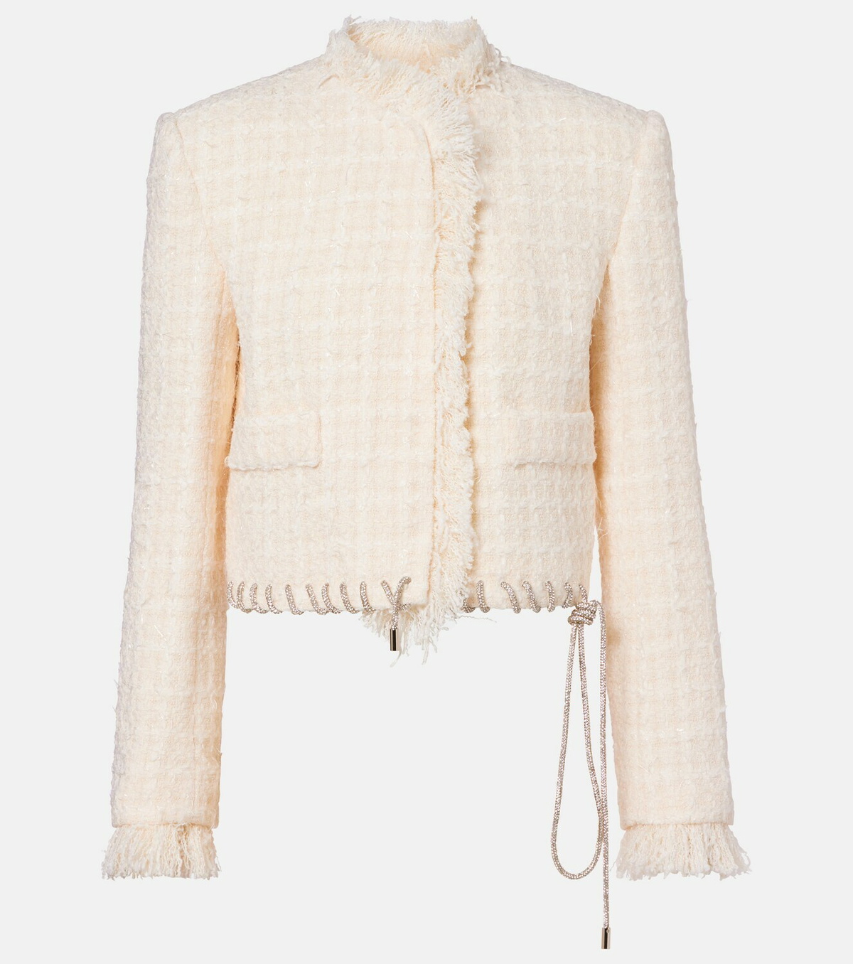 Area Embellished tweed jacket