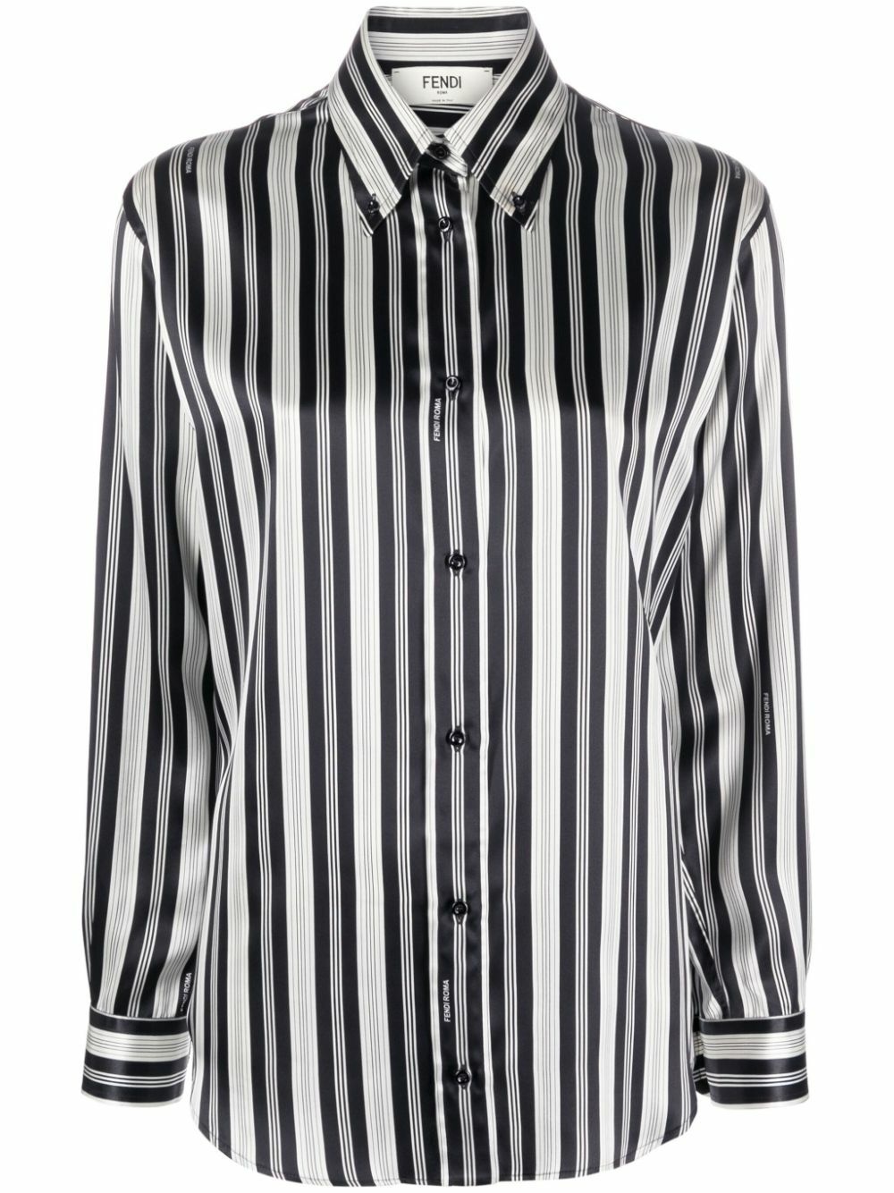 Photo: FENDI - Silk Striped Shirt