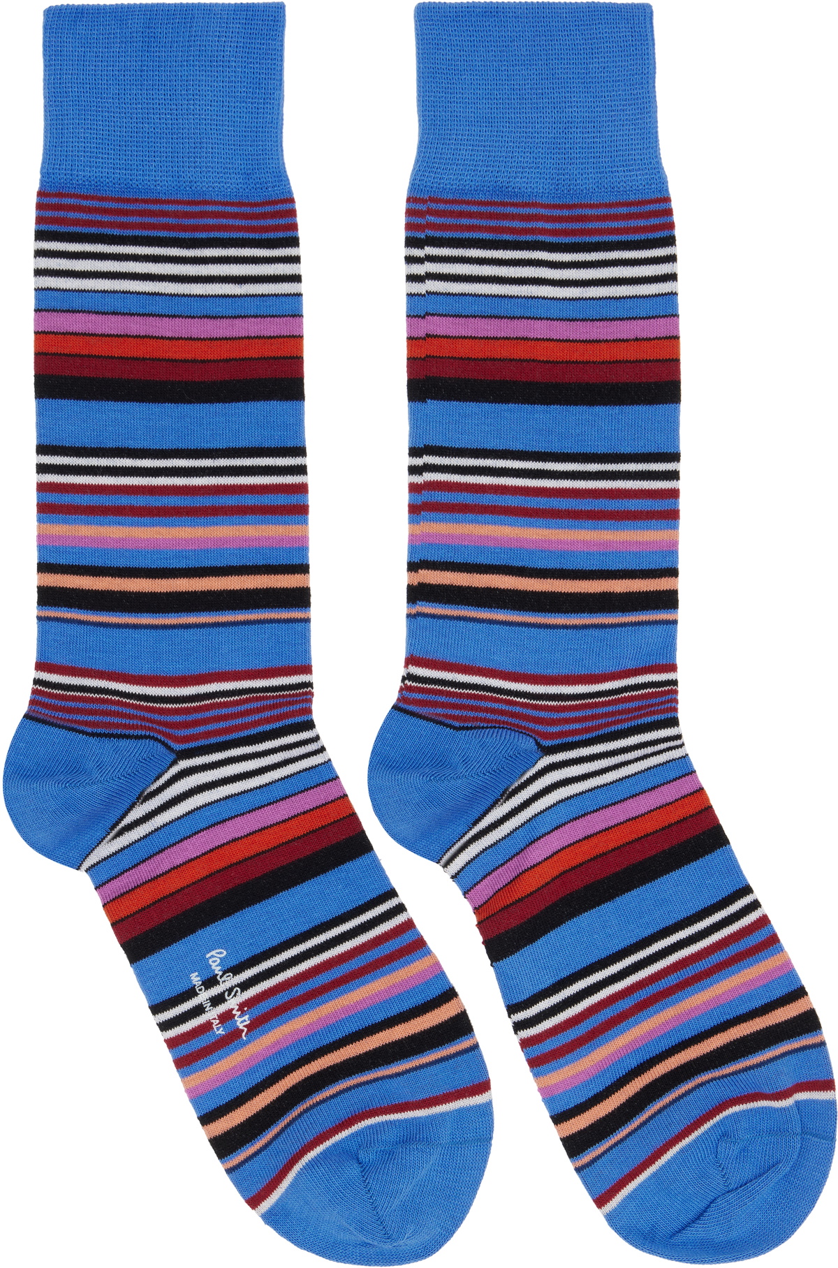 Paul Smith Three-Pack Multicolor Stripe Socks