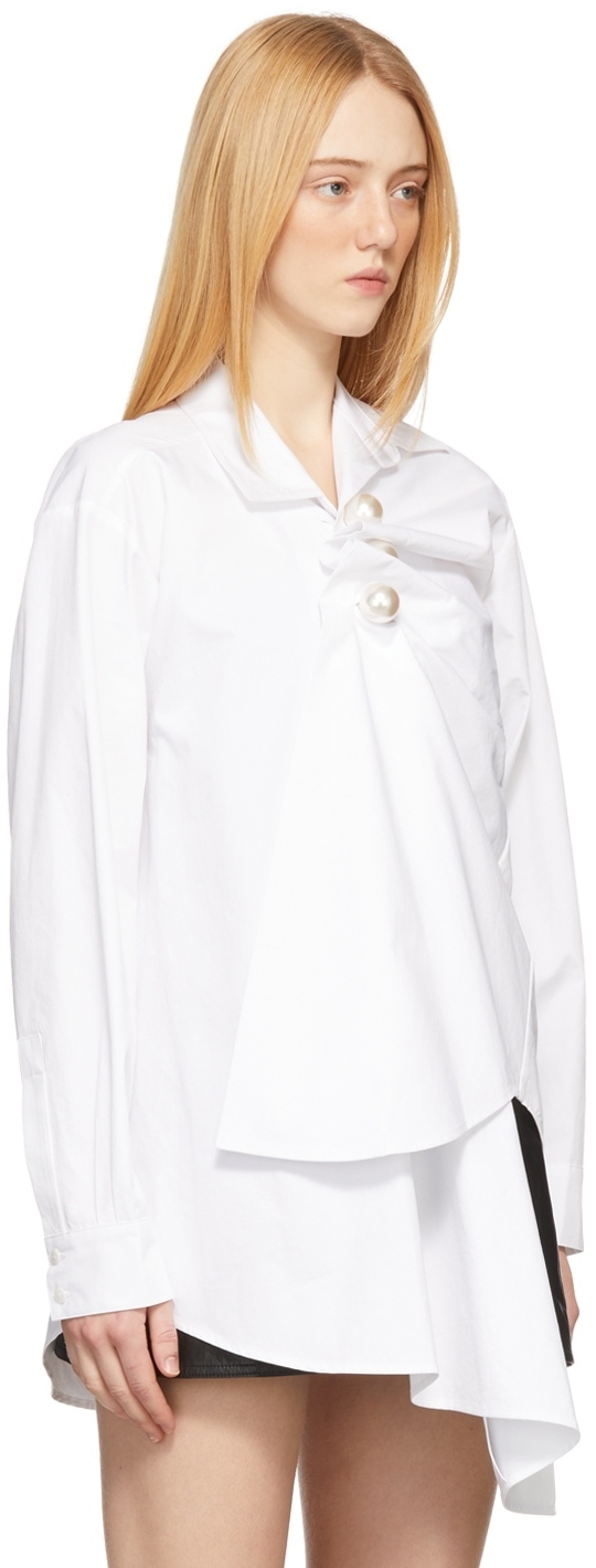 KIMHĒKIM White Embroidered Shirt