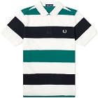 Fred Perry Authentic Texture Striped Polo