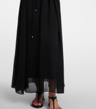 Eres Concert silk midi dress