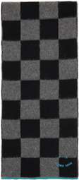 PS by Paul Smith Gray Happy Scarf