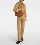 Bottega Veneta Astaire shearling-lined suede mules