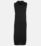 Ann Demeulemeester - Alice alpaca, wool and cashmere knit minidress
