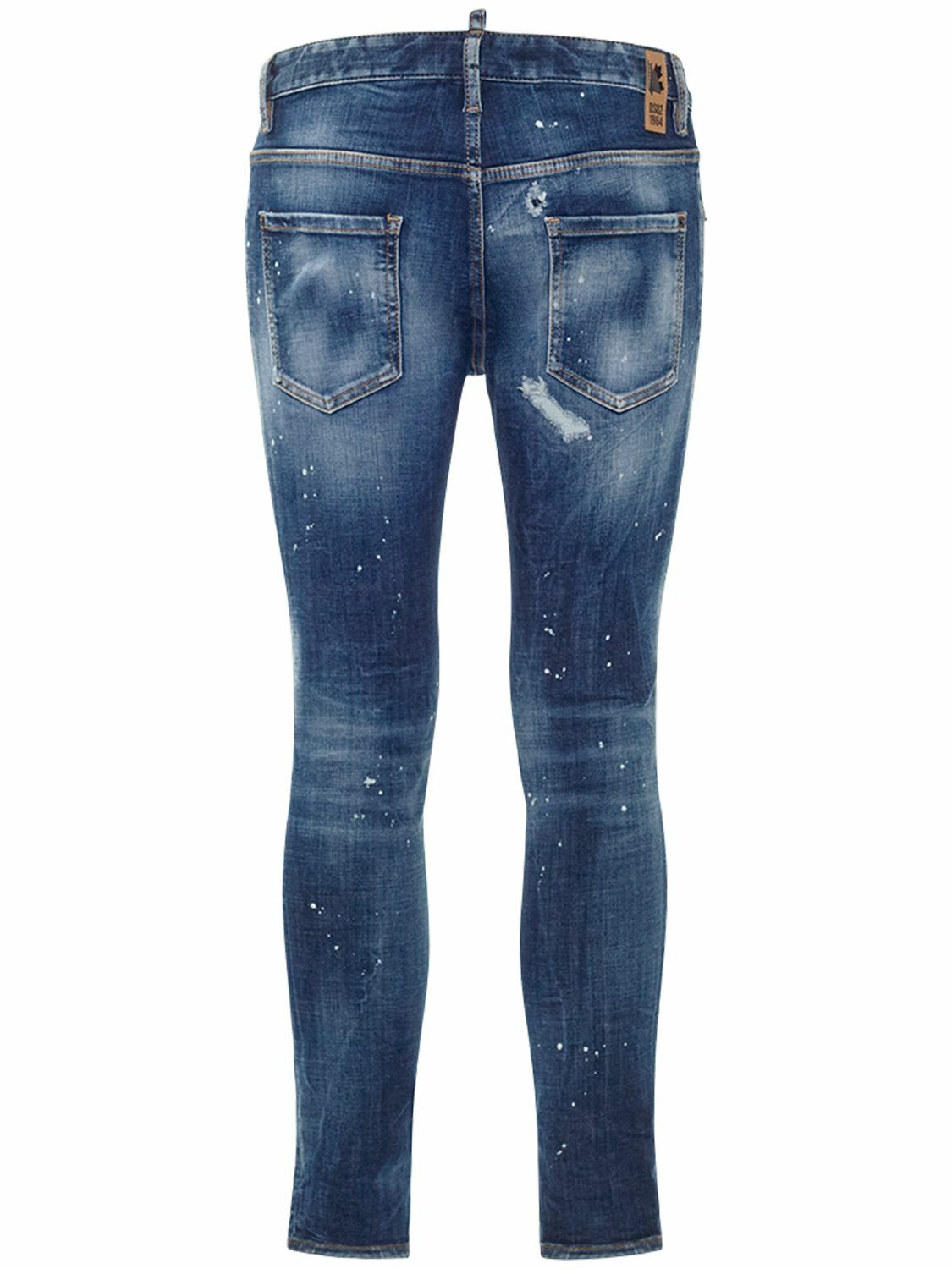 DSQUARED2 - Super Twinky Stretch Cotton Denim Jeans