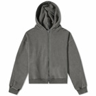 Cole Buxton Men's Zip Hoody in Washed Black