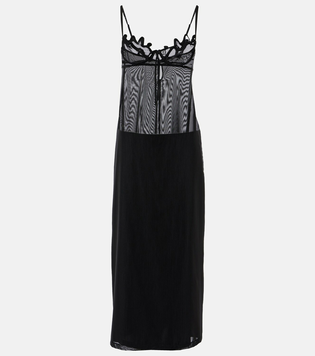 Y/Project Wire Brasier slip dress