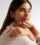 Sophie Bille Brahe Ensemble Coeur 18kt gold ring with diamonds
