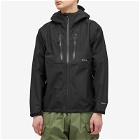 Snow Peak Men's Gore-Tex Rain Jacket in Black