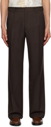 Stockholm (Surfboard) Club Brown Tailored Trousers