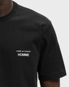 Comme des Garçons Homme TEE Black Mens Shortsleefe