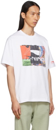 Li-Ning White Graphic T-Shirt