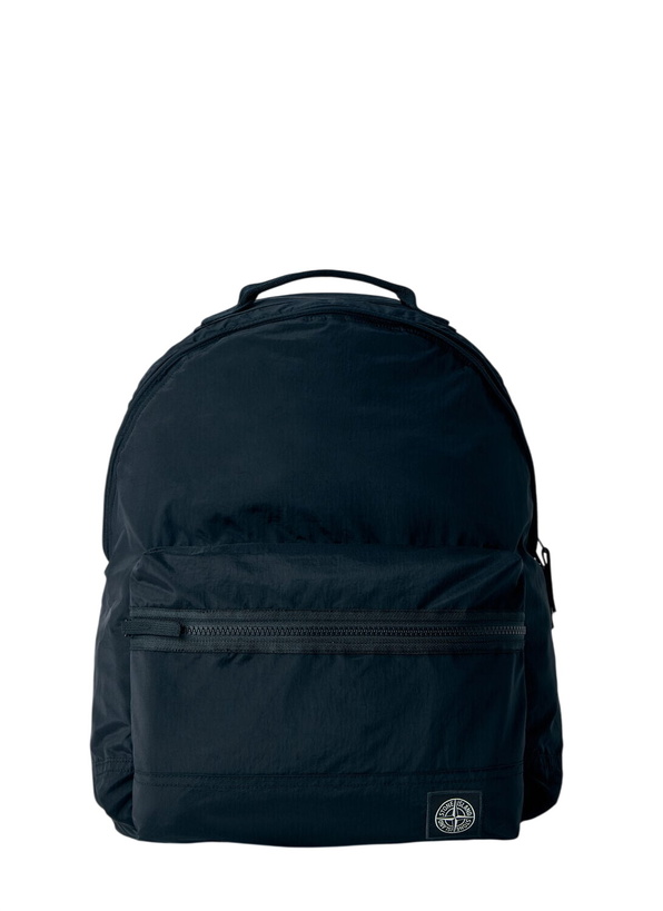 Photo: Stone Island Nylon Backpack with Front Zip Pocket