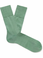 Falke - Tiago Cotton-Blend Socks - Green