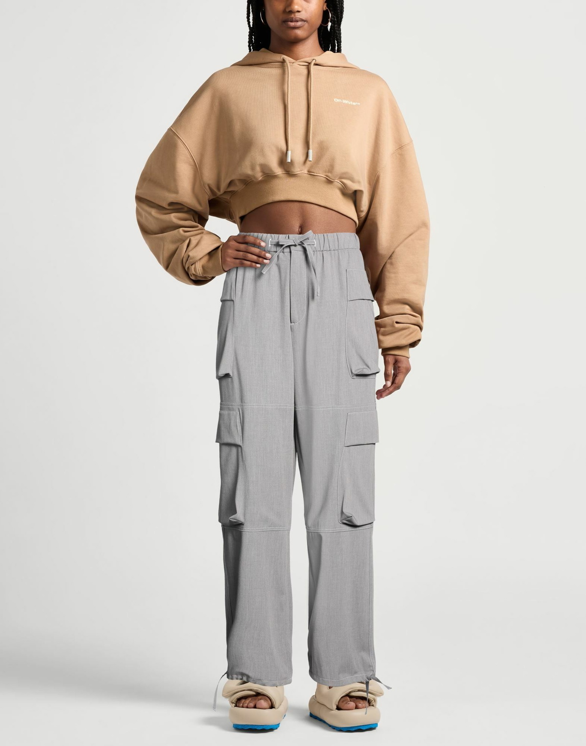 Bonsai Womens Pants in Grey