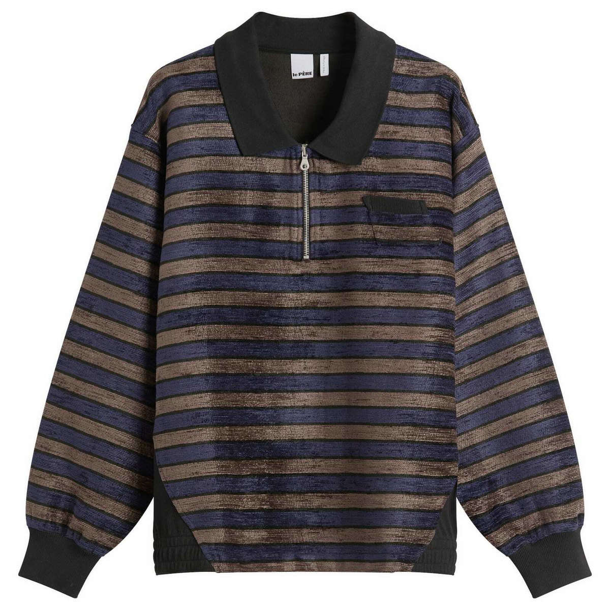 Le Père Men's Teddy Polo Jumper in Cheshire