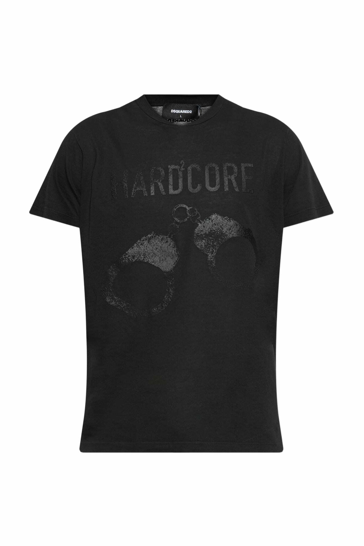 DSQUARED2 KEEP SURFING Tee Tシャツ 半袖 S74GD1088 黒 D2 Keep Surfing Cool T-shirt