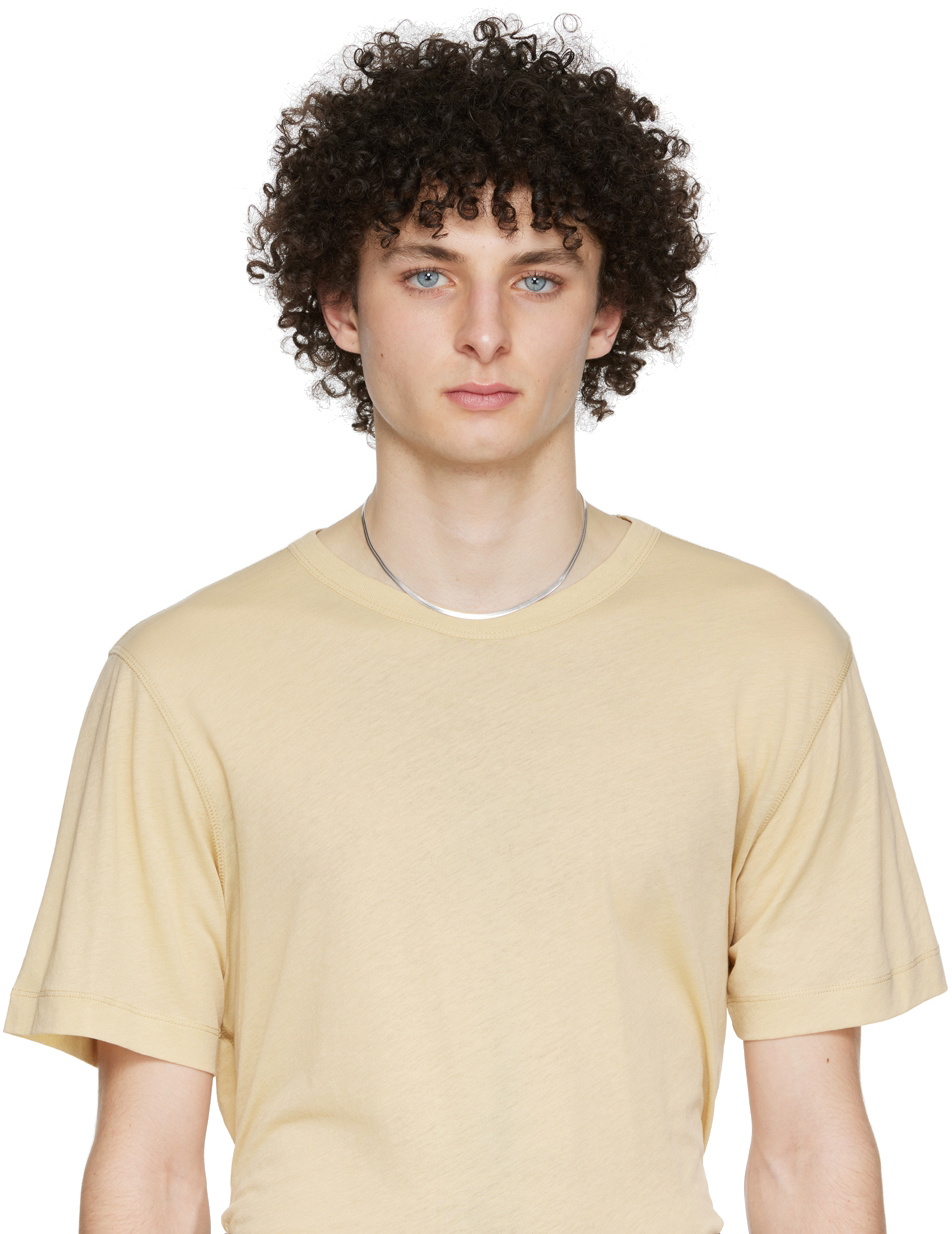 Tom Wood Silver Herringbone Chain Necklace Tom Wood