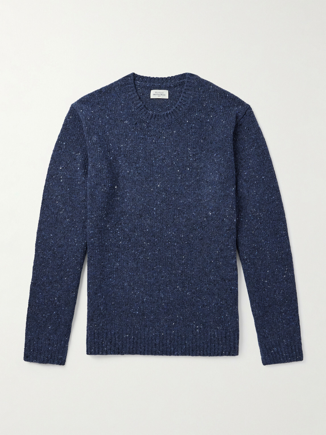 Hartford - Wool-Blend Sweater - Blue