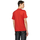 Givenchy Red Refracted Logo T-Shirt