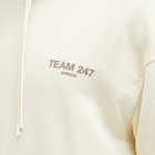 Represent Men's Team 247 Oversized Hoodie in Cream