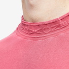 Acne Studios Men's Elco Chain Rib T-Shirt in Fuchsia Pink