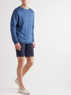 Anderson & Sheppard - Linen Sweater - Blue