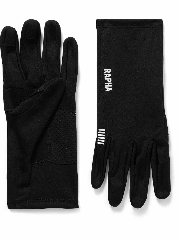 Photo: Rapha - Pro Team Touchscreen Polartec® and Microsuede Cycling Gloves - Black