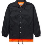 Aloye - Layered Nylon and Tech-Jersey Jacket - Black