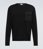Moncler - Logo cotton sweater