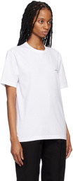 Comme des Garçons Homme Plus White Printed T-Shirt